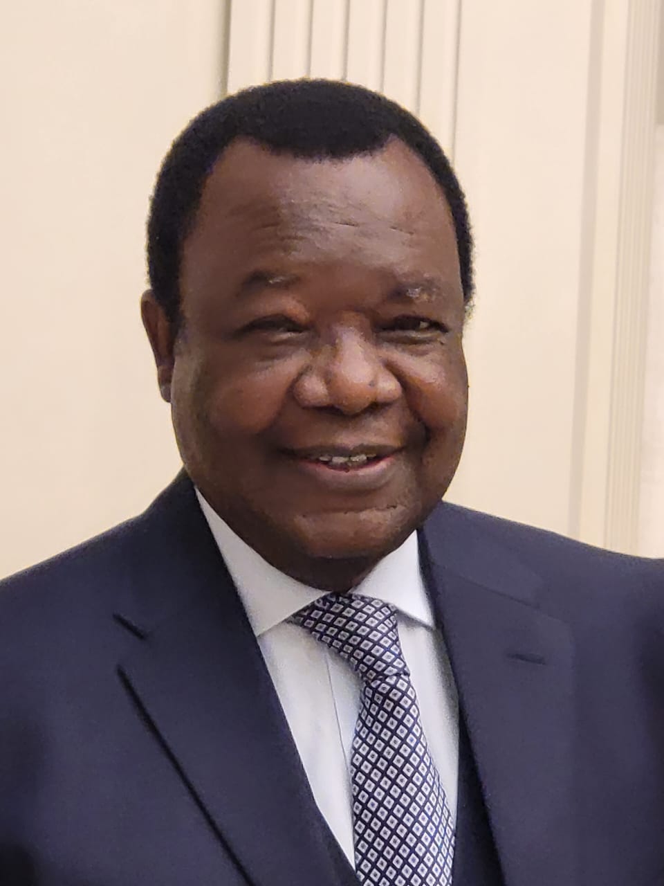 Le Ministre d'Etat, Ministre du commerce, des approvisionnements et de la consommation, Alphonse Claude N’SILOU 